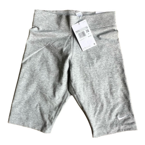 Nike Tight Fit Mid Rise Short Length Grey Women's Short Size XS SKU#C24172